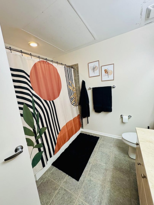 900 N Kingsbury St Unit 861, Chicago, IL 60610 - bathroom with vanity and a shower with curtain