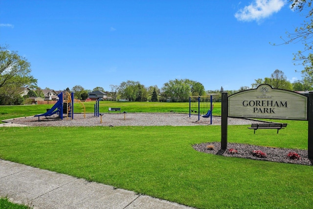 14424 S Pheasant Ln, Homer Glen, IL 60491 - community play area with a yard