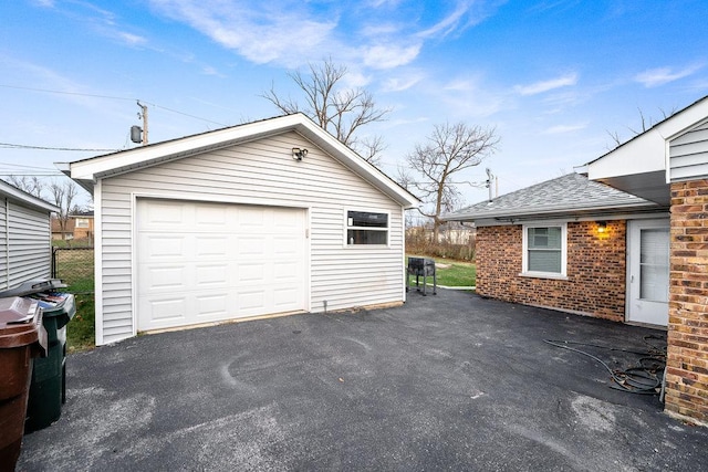74 Marquette St, Park Forest, IL 60466 - detached garage featuring driveway