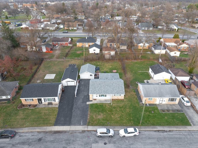 74 Marquette St, Park Forest, IL 60466 - aerial perspective of suburban area