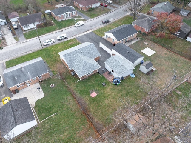 74 Marquette St, Park Forest, IL 60466 - aerial view of residential area