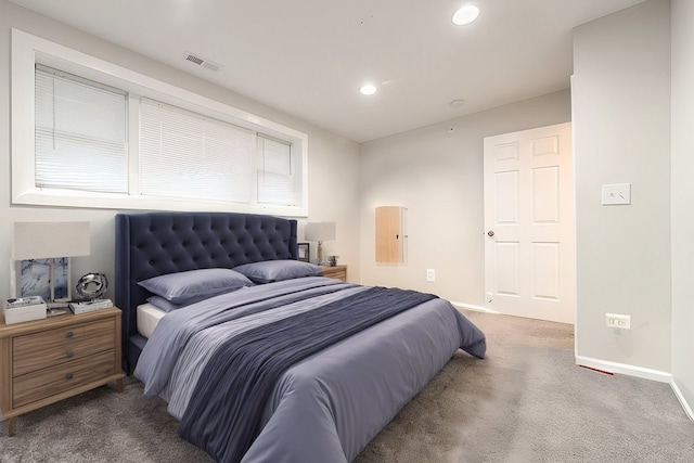 74 Marquette St, Park Forest, IL 60466 - carpeted bedroom featuring baseboards and recessed lighting