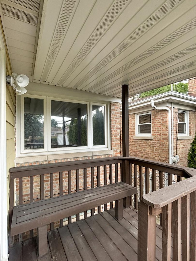 4841 N Natchez Ave, Chicago, IL 60656 - view of wooden deck