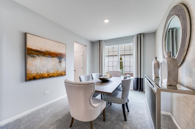 2893 Killarny Dr, Elgin, IL 60124 - dining space with carpet floors and baseboards