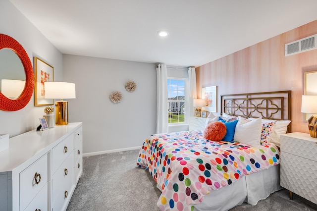 2893 Killarny Dr, Elgin, IL 60124 - carpeted bedroom with baseboards and recessed lighting