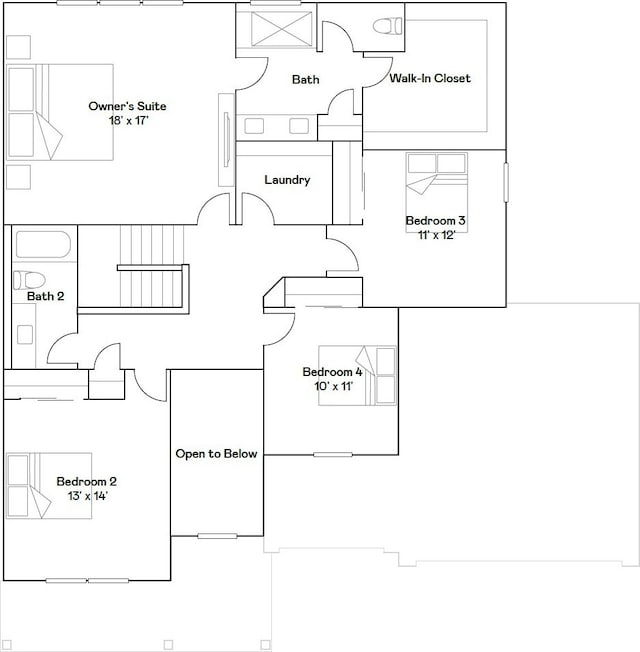 2893 Killarny Dr, Elgin, IL 60124 - view of floor plan / room layout