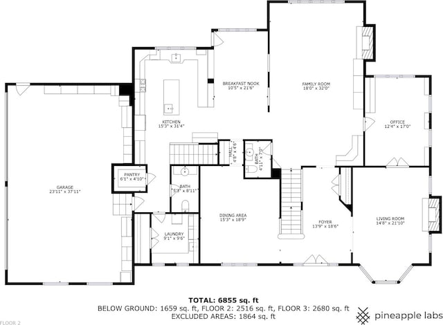 590 Merri Oaks Rd, Barrington Hills, IL 60010 - view of home floor plan