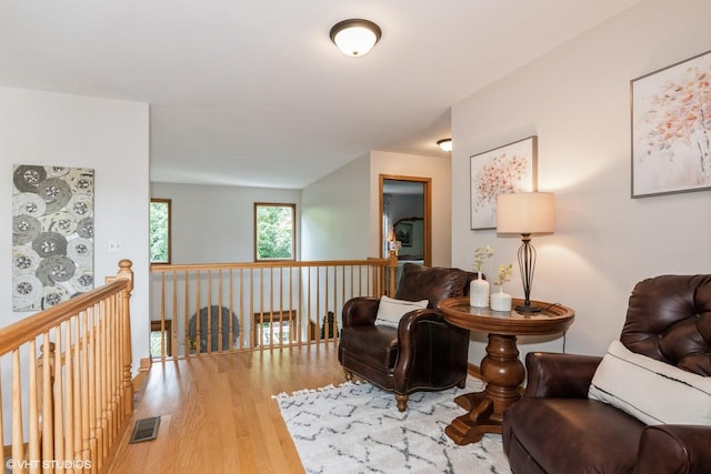 202 Woodboro Dr, West Chicago, IL 60185 - living area with wood finished floors