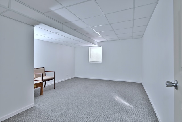 2020 Medinah Cir, Elgin, IL 60123 - finished basement featuring carpet and a drop ceiling