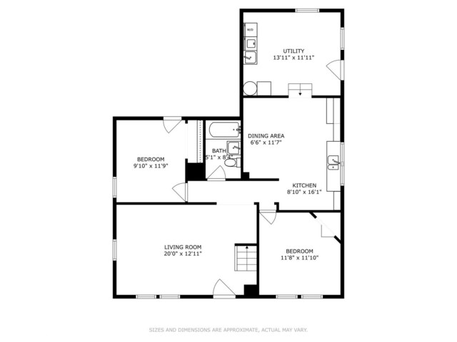 14449 Kenton Ave, Midlothian, IL 60445 - view of floor plan / room layout