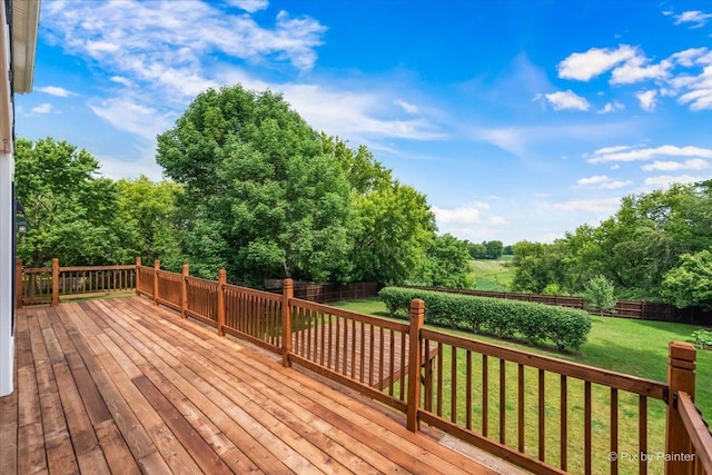 906 Ridgewood Dr, Cary, IL 60013 - deck featuring a fenced backyard