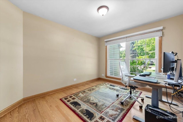 906 Ridgewood Dr, Cary, IL 60013 - office featuring light wood finished floors
