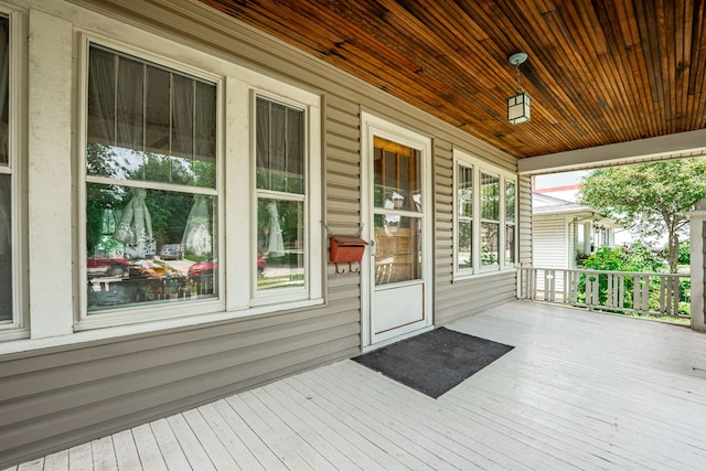 2326 Hancock St, Rockford, IL 61103 - view of wooden porch