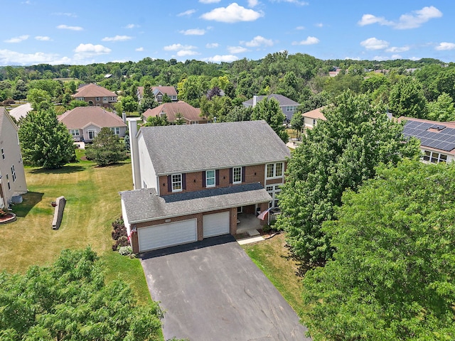 1285 Mallard Ln, Hoffman Estates, IL 60192 - aerial perspective of suburban area