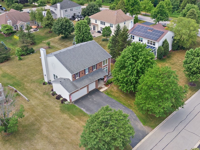 1285 Mallard Ln, Hoffman Estates, IL 60192 - aerial perspective of suburban area