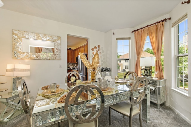 1285 Mallard Ln, Hoffman Estates, IL 60192 - dining area featuring healthy amount of natural light