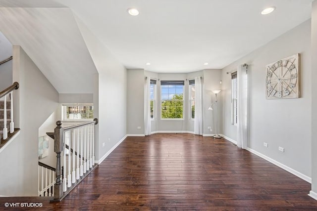 10589 153rd Pl, Orland Park, IL 60462 - empty room with hardwood / wood-style flooring and recessed lighting