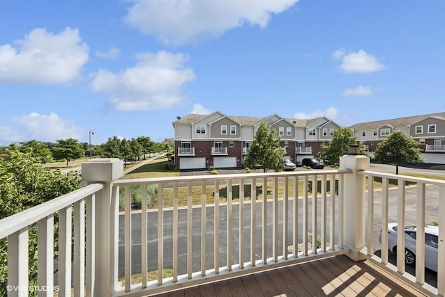 10589 153rd Pl, Orland Park, IL 60462 - deck featuring a residential view