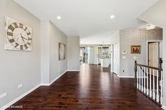 10589 153rd Pl, Orland Park, IL 60462 - hall featuring hardwood / wood-style floors and recessed lighting