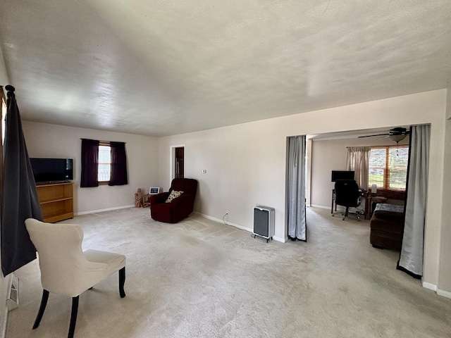 505 Highland St, Belvidere, IL 61008 - sitting room with healthy amount of natural light, light colored carpet, and a desk