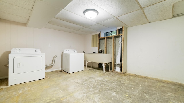 4209 Rotary Rd, Rockford, IL 61109 - washroom featuring separate washer and dryer