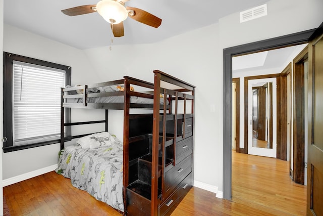 9146 S Hamilton Ave, Chicago, IL 60643 - bedroom featuring wood finished floors and ceiling fan
