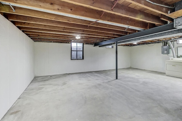 2024 E Wintergreen Ave, Mount Prospect, IL 60056 - below grade area featuring washer / clothes dryer and electric panel