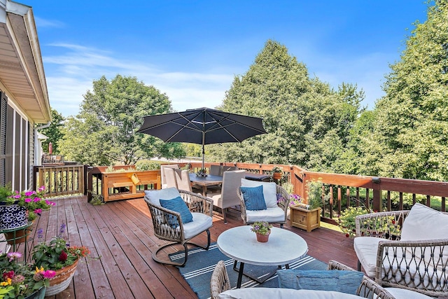 105 Devonshire Dr, Dekalb, IL 60115 - deck with outdoor dining area