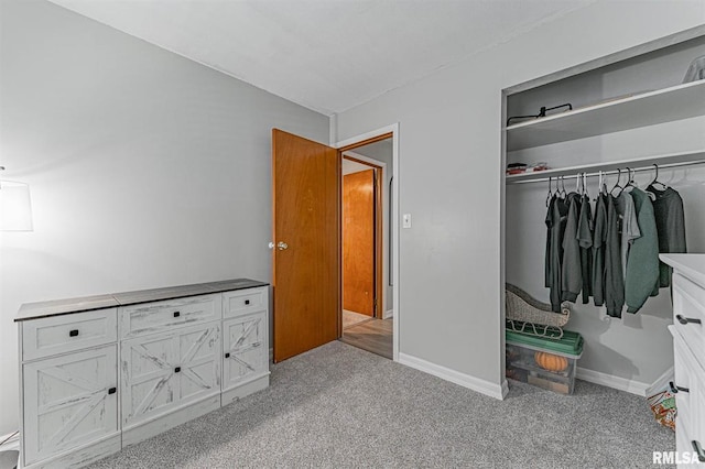 145 White Ave, Lincoln, IL 62656 - bedroom with carpet flooring and a closet