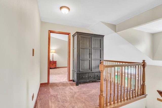 330 Dorchester Ln, Grayslake, IL 60030 - hallway featuring carpet and baseboards