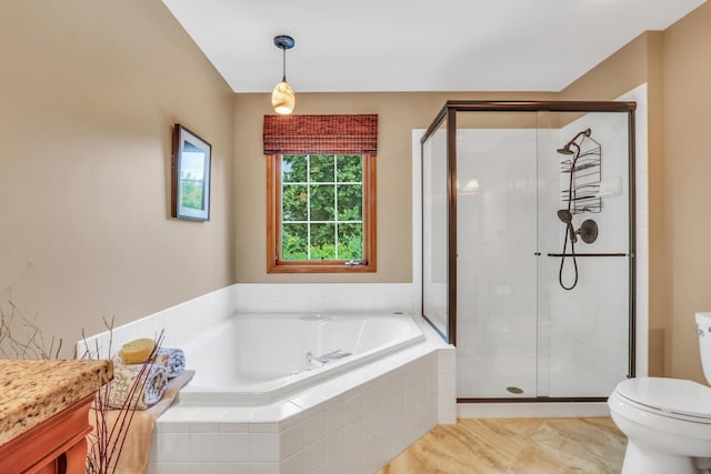 330 Dorchester Ln, Grayslake, IL 60030 - full bath featuring a garden tub, a shower stall, and vanity