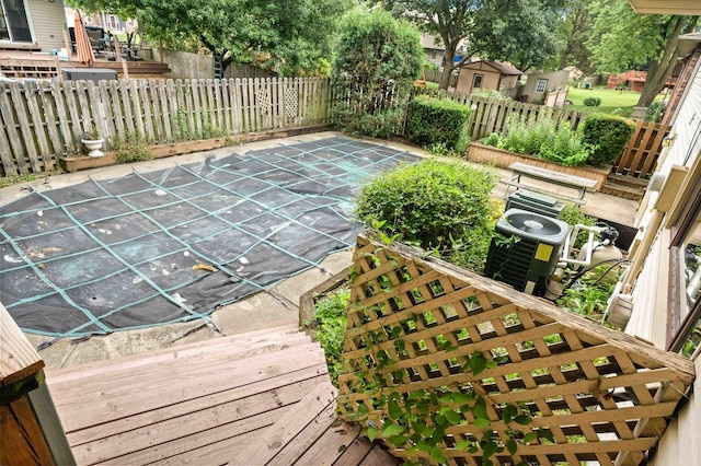 1219 Nicki Dr, Bloomington, IL 61704 - view of pool with a deck and a patio area