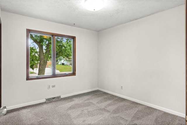 1219 Nicki Dr, Bloomington, IL 61704 - carpeted empty room featuring a textured ceiling and baseboards