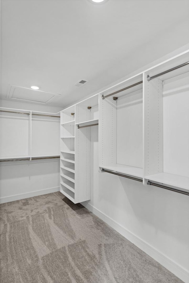 16540 Pear Ave, Orland Park, IL 60467 - spacious closet featuring carpet flooring and attic access