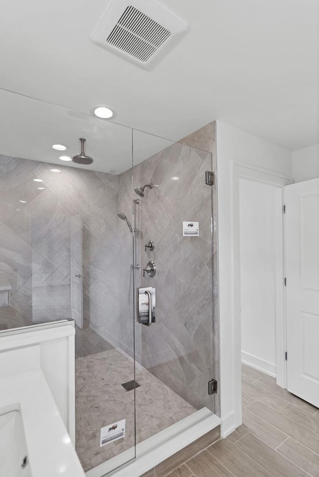 16540 Pear Ave, Orland Park, IL 60467 - bathroom featuring a stall shower