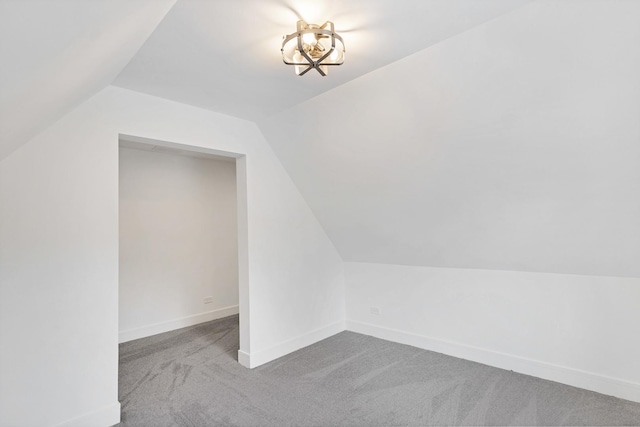 16540 Pear Ave, Orland Park, IL 60467 - additional living space featuring vaulted ceiling and carpet