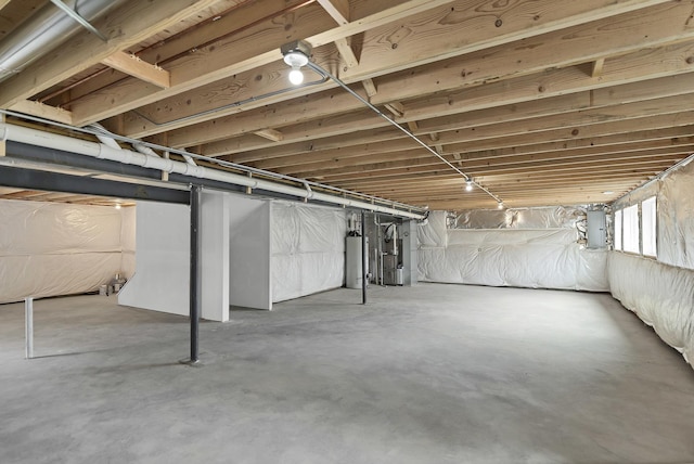 16540 Pear Ave, Orland Park, IL 60467 - basement with electric panel and water heater