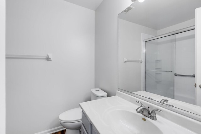 1356 Geneva Ln, Cary, IL 60013 - bathroom featuring an enclosed shower and vanity