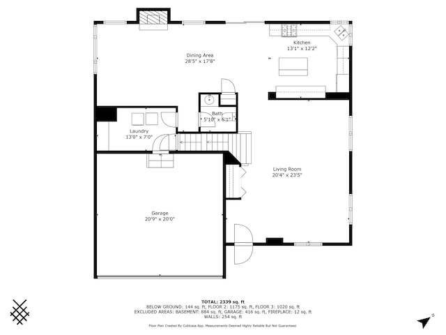 1356 Geneva Ln, Cary, IL 60013 - view of room layout