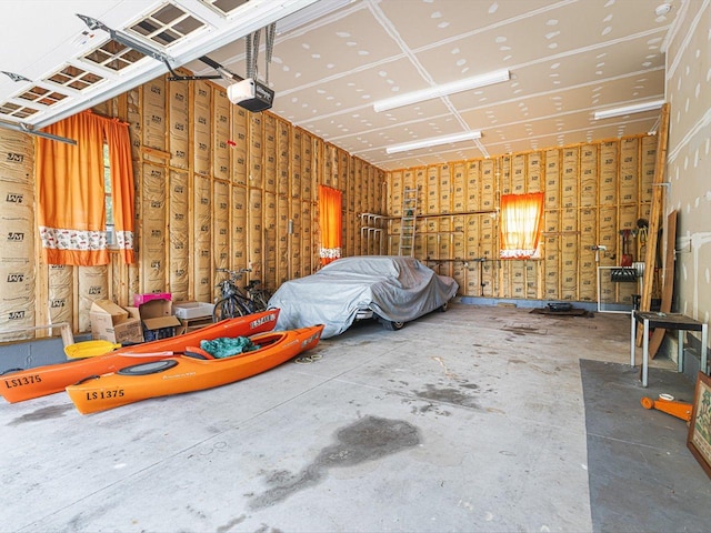 1375 Coven Cir, Davis, IL 61019 - garage featuring a garage door opener