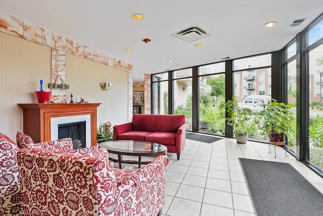 6411 Lincoln Ave Unit 412, Morton Grove, IL 60053 - building lobby featuring floor to ceiling windows