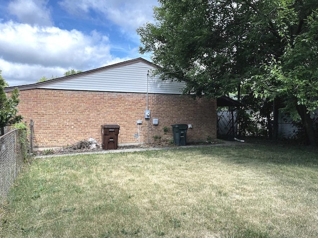 548 Landau Rd, University Park, IL 60484 - view of side of home with brick siding