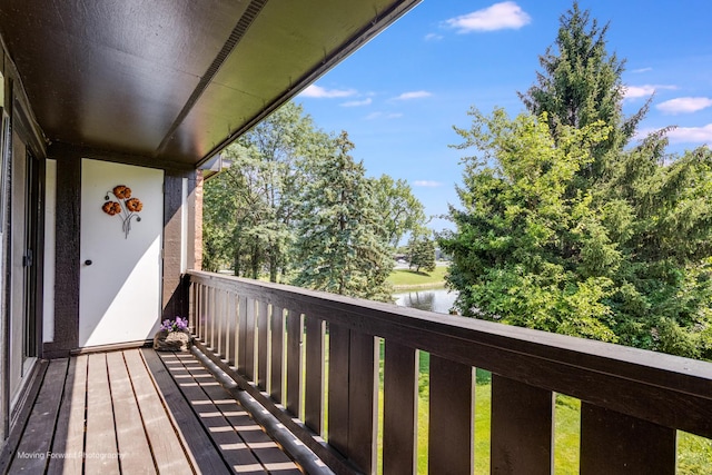 11207 Cottonwood Dr Unit 21C, Palos Hills, IL 60465 - balcony with a water view