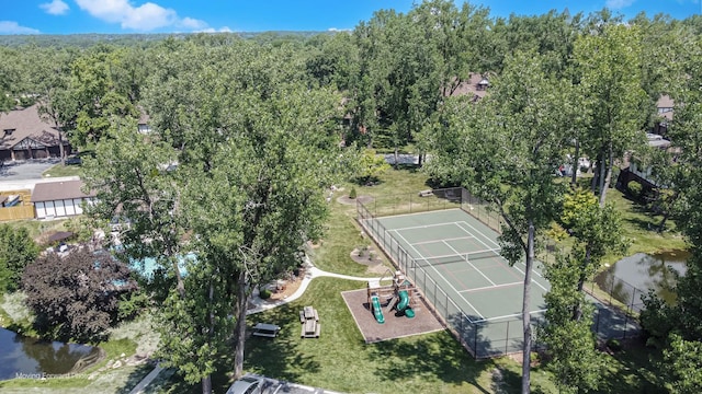 11207 Cottonwood Dr Unit 21C, Palos Hills, IL 60465 - drone / aerial view of a large body of water