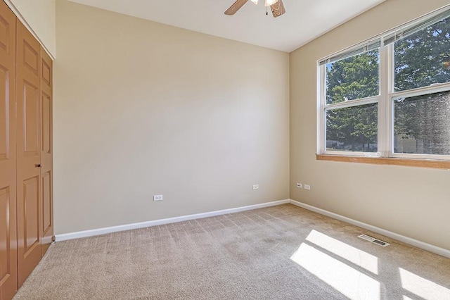 2559 Lincoln Park Ct Unit 2559, Crest Hill, IL 60403 - unfurnished bedroom featuring carpet floors and a ceiling fan