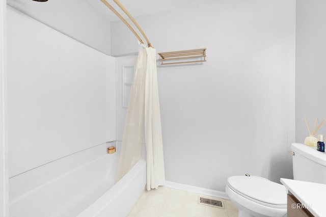 1261 River Ash Ct, Bartlett, IL 60103 - full bathroom with vanity and shower / bath combination with curtain
