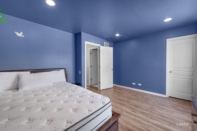 1261 River Ash Ct, Bartlett, IL 60103 - bedroom featuring wood finished floors and recessed lighting