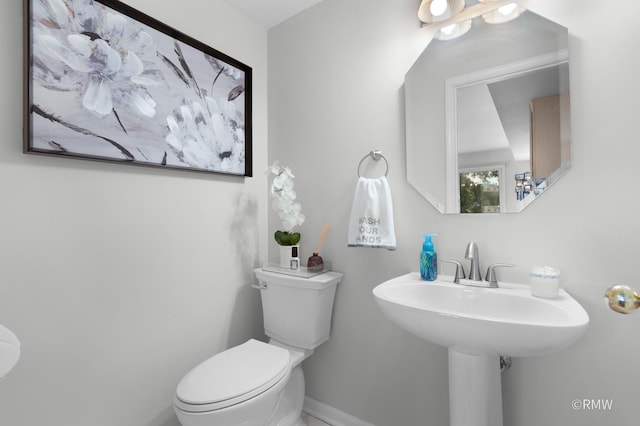 1261 River Ash Ct, Bartlett, IL 60103 - bathroom featuring toilet and baseboards