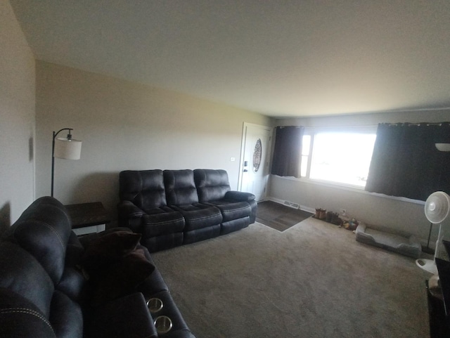 3114 W 163rd St, Markham, IL 60428 - living area featuring dark carpet