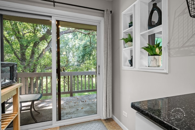 29W440 Emerald Green Dr Unit 25-F, Warrenville, IL 60555 - doorway featuring baseboards